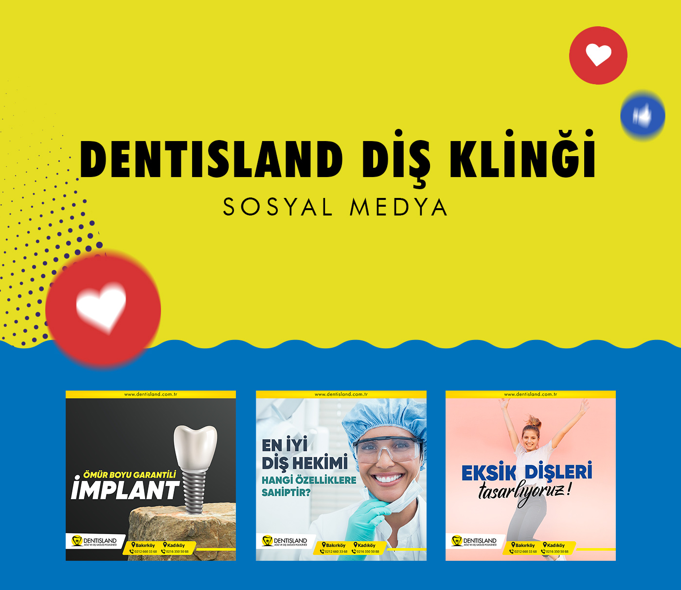 Dentisland Sosyal Medya